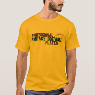 T-shirt Pro jogador de futebol da fantasia