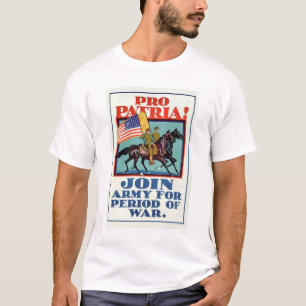 T-shirt Pro Patria! Junte-se ao exército (US02096A)