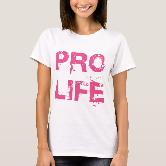 T-shirt Pro vida (Frente)