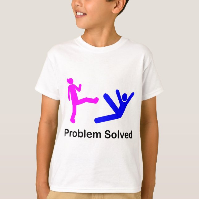 T-shirt Problema resolvido (Frente)