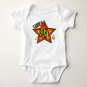 T-shirt Processo de Criança Super Star Baby