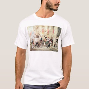 T-shirt Procissão do circo em Italia, 1830