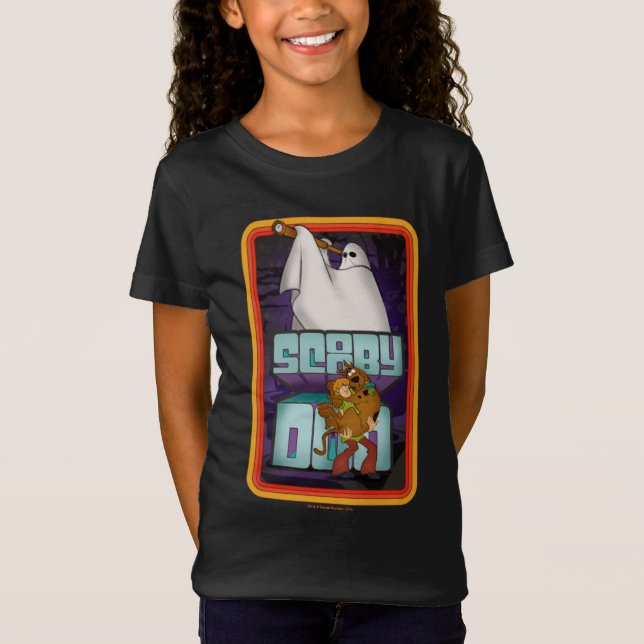 T-shirt Procura do fantasma de Scooby-Doo | desgrenhado & (Frente)