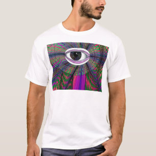 T-shirt Produtos da arte do desenhista do olho do artista