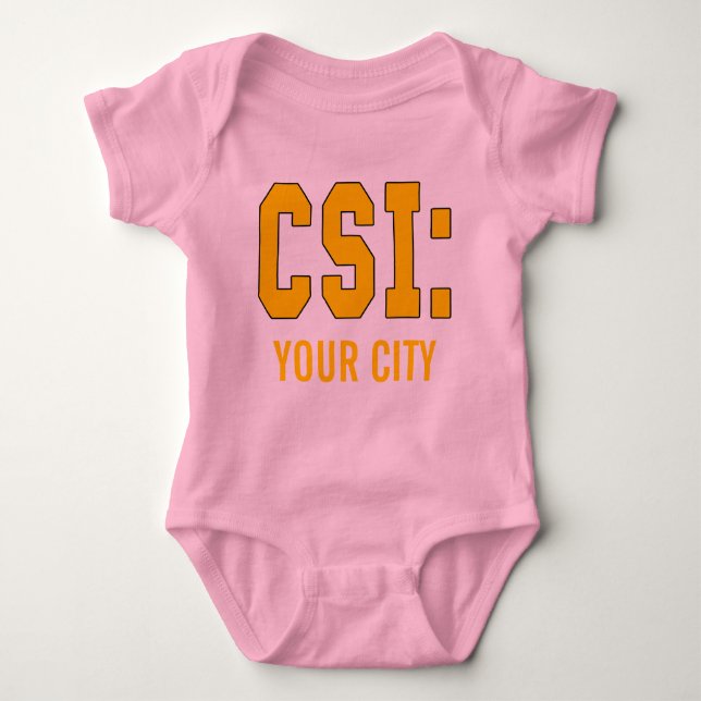 T-shirt Produtos de CUSTOMIZEABLE CSI (Frente)
