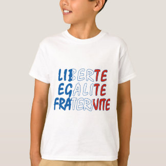 T-shirt Produtos de Liberte Egalite Fraternite