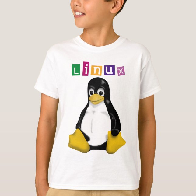 T-shirt Produtos & design de Linux! (Frente)