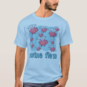 T-shirt Produtos do humor da gripe dos suínos