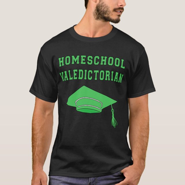 T-shirt Produtos do Valedictorian de Homeschool (Frente)