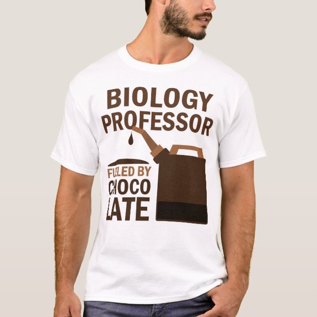 T-shirt Professor da biologia presente (engraçado) (Frente)