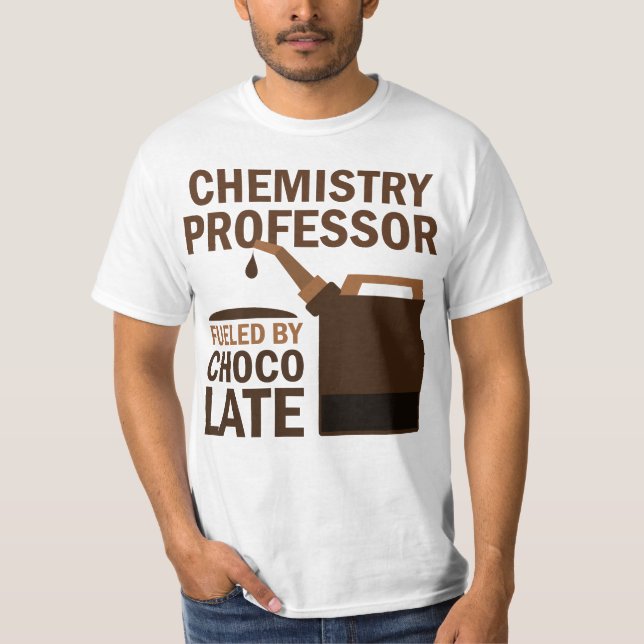 T-shirt Professor da química presente (engraçado) (Frente)