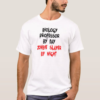 T-shirt Professor de Biologia Zombie Slayer