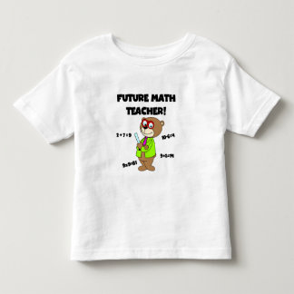 T-shirt Professor de matemática futuro