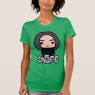 T-shirt Professor Snape Personagem de desenho animado Art
