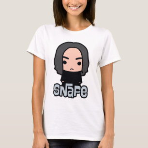 T-shirt Professor Snape Personagem de desenho animado Art
