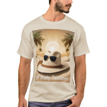 T-Shirt Professora de Serviço Masculina