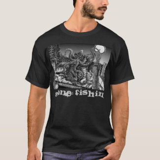 T-shirt Profundamente uma pesca ida