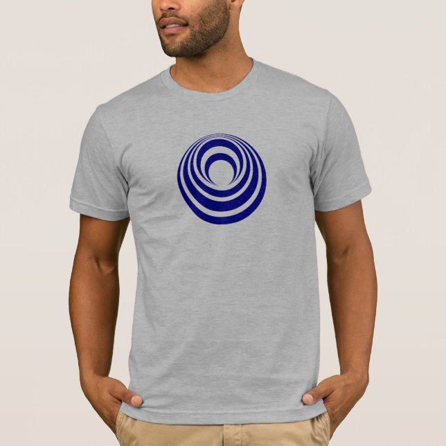 T-shirt profundidade cinética effect_2 (Frente)