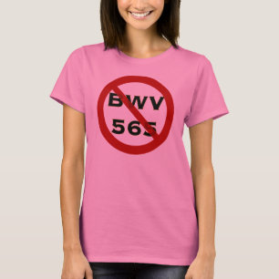 T-shirt proibido BWV565