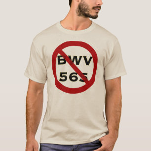T-shirt proibido BWV565