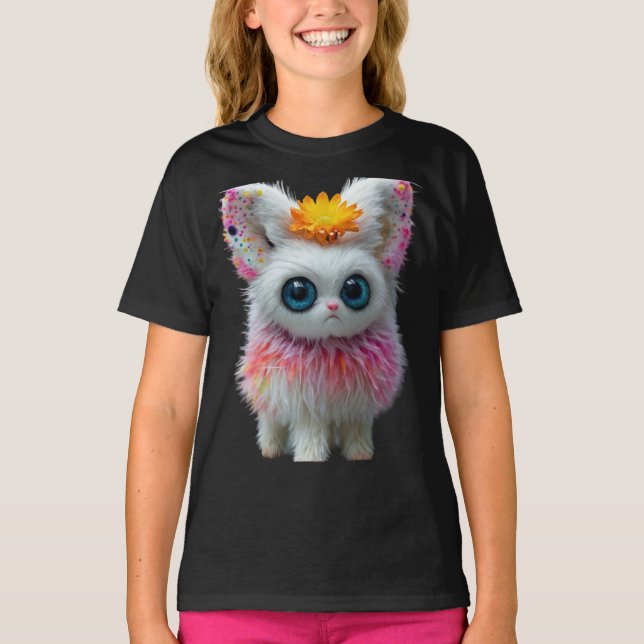 T-Shirt Projetada Por Raparigas (Frente)