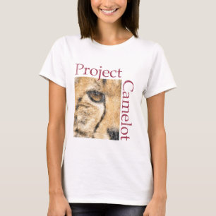 T-shirt Projeto Camelot (olhar resistido)