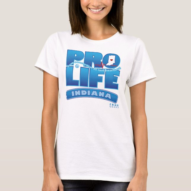 T-SHIRT PROLIFE_INDIANA (Frente)