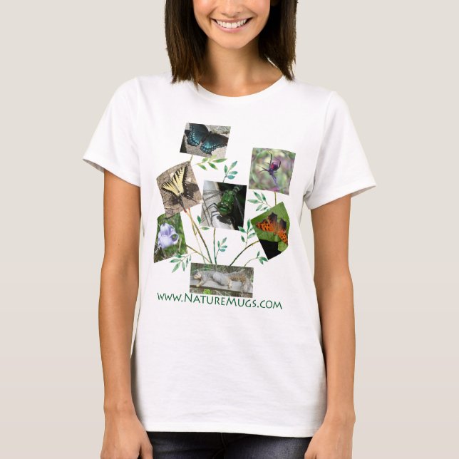 T-shirt Promocional NatureMugs (Frente)