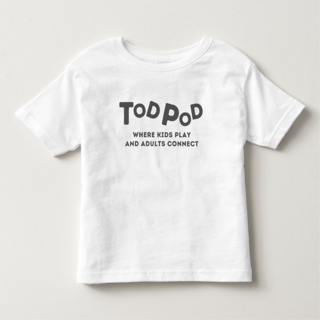 T-Shirt Pronta Para Tie-Dye Toddler (Frente)