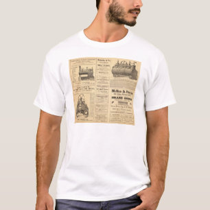 T-shirt Propagandas do óleo de New York
