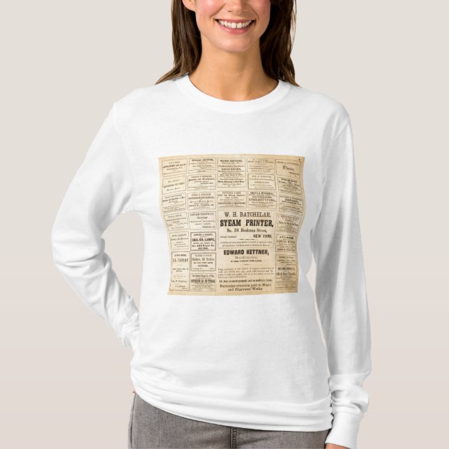 T-shirt Propagandas para o óleo (Frente)