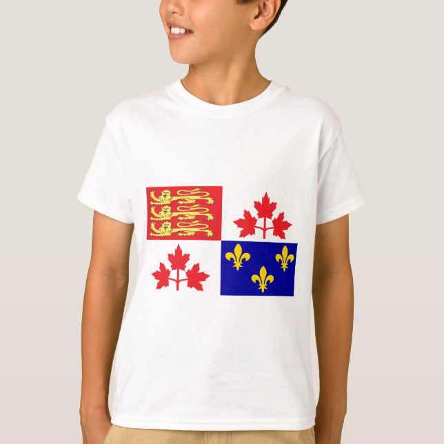 T-shirt Proposta de Bandeira do Canadá (1964) (Frente)