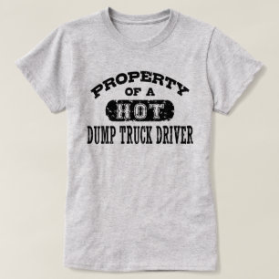 T-shirt Propriedade de um motorista de camião basculante