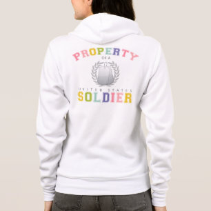 T-shirt Propriedade de um soldado dos E.U. (colorido)