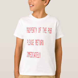 T-shirt Propriedade do pub