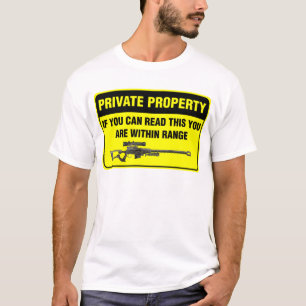 T-shirt Propriedade privada