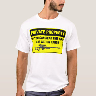 T-shirt Propriedade privada