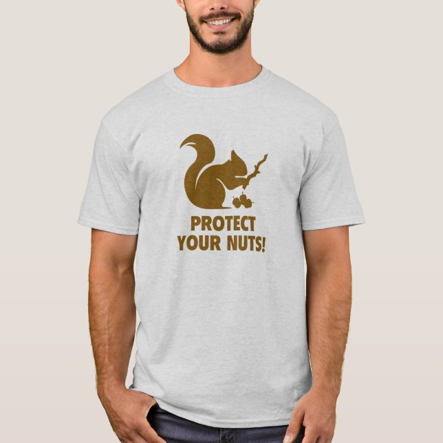 T-shirt Proteja seus Loucos! (Frente)