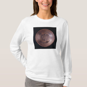 T-shirt Protetor de aço com a decoração intrincada do o