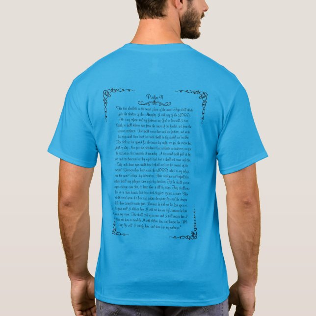 T-shirt Psalm 91 (Verso)