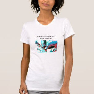 T-shirt psicadélico da planta