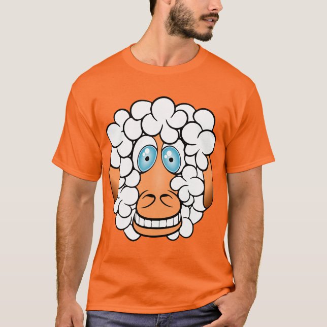 T-shirt psicadélico dos carneiros (Frente)