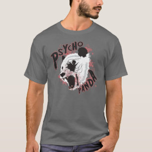 T-shirt psicótico da panda