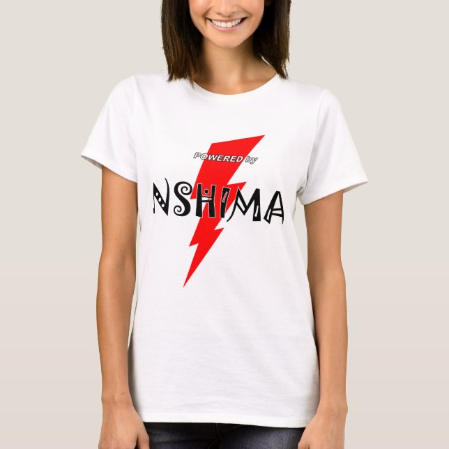 T-shirt Psto por Nshima 7 (Frente)