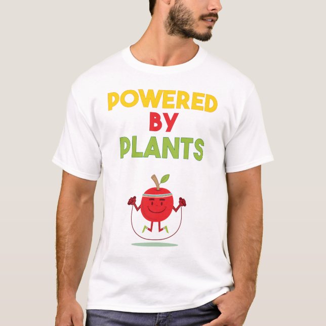 T-shirt Psto por PLANTAS (Frente)