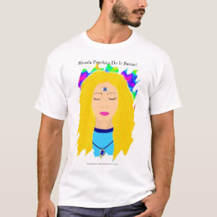 T-shirt Psychics louro melhora