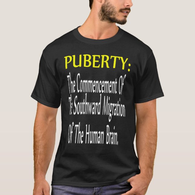 T-shirt Puberdade (Frente)