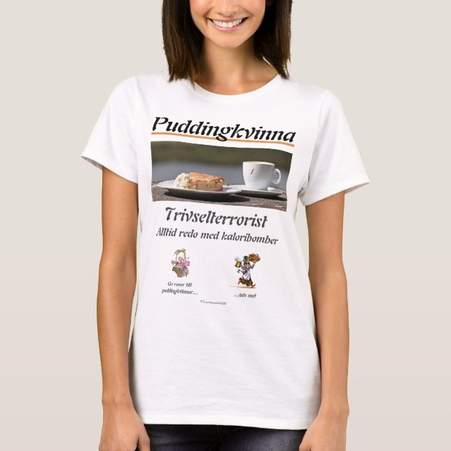 T-shirt — Pudding (Frente)