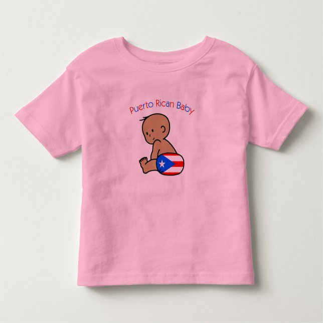 T-shirt Puerto Rican Baby (Frente)