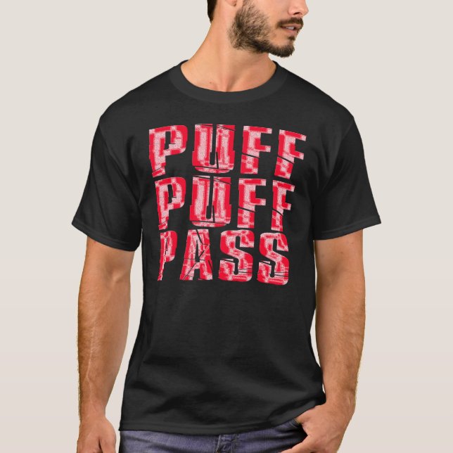 T-shirt Puff, Puff, Passar (Frente)